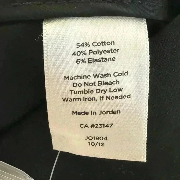Talbots Black Heritage Pants Size 16W - Picture 6 of 6